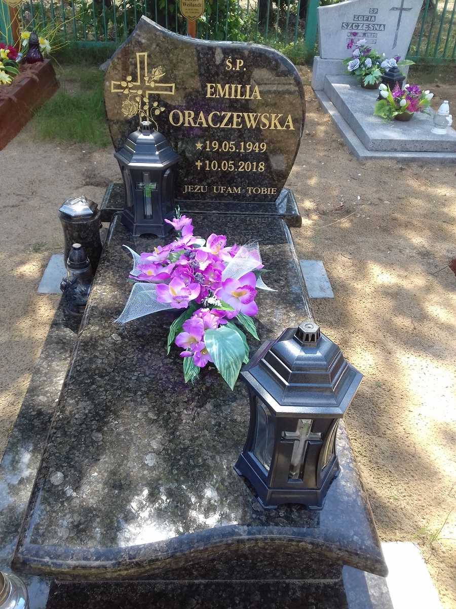 Emilia Oraczewska 1949 Bydgoszcz - Grobonet - Wyszukiwarka osób pochowanych