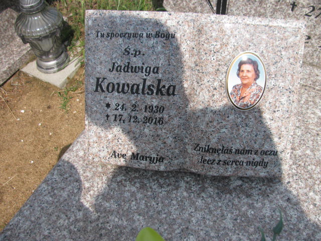 Jadwiga Kowalska 1930 Bydgoszcz - Grobonet - Wyszukiwarka osób pochowanych