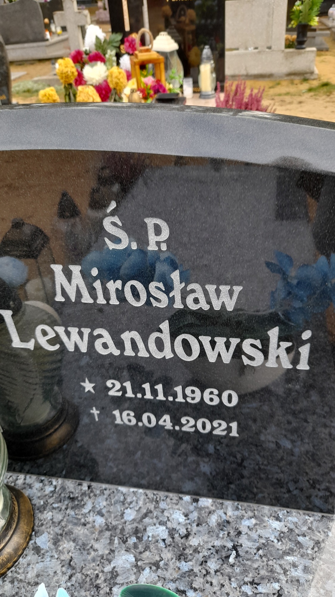 Mirosław Lewandowski 1960 Bydgoszcz - Grobonet - Wyszukiwarka osób pochowanych