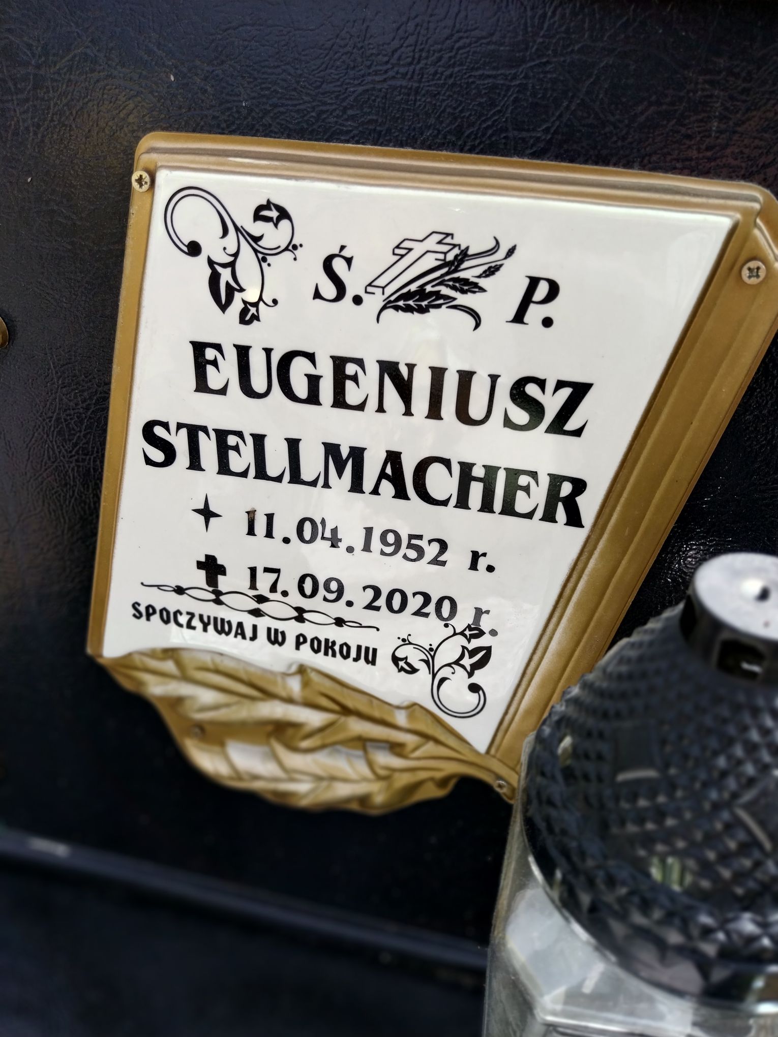 Eugeniusz STELLMACHER 1952 Bydgoszcz - Grobonet - Wyszukiwarka osób pochowanych