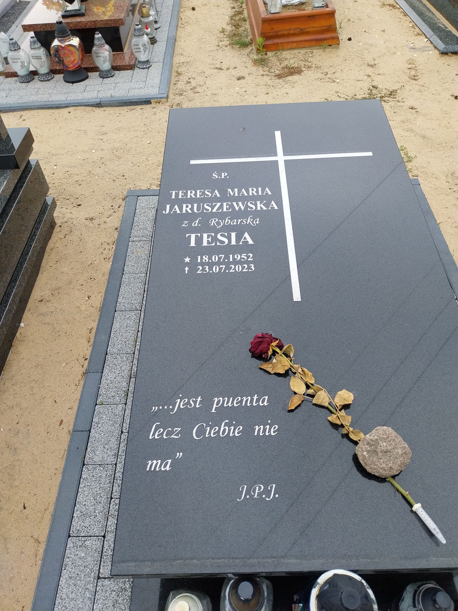Grób Teresa Jaruszewska