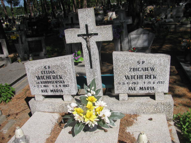 Grób Celina Wicherek