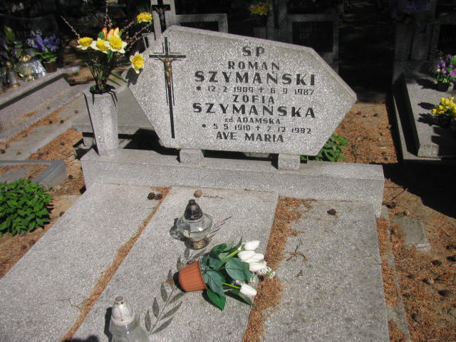 Grób Roman Szymański