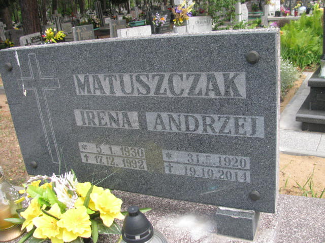 Irena Matuszczak 1930 Bydgoszcz - Grobonet - Wyszukiwarka osób pochowanych