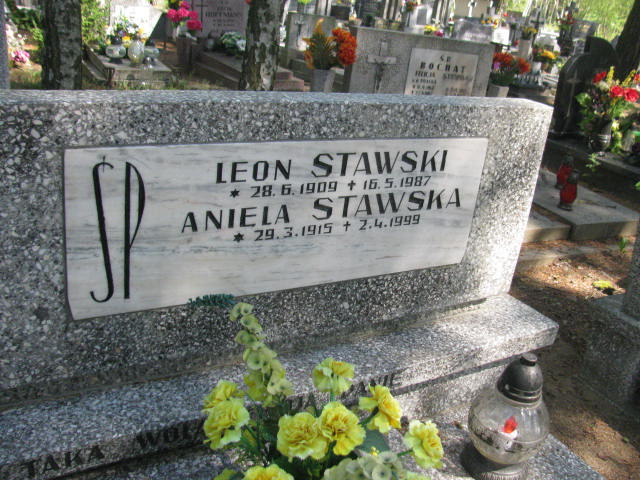 Leon Stawski 1909 Bydgoszcz - Grobonet - Wyszukiwarka osób pochowanych