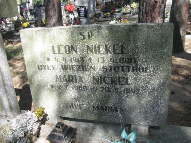 Leon Nickel 1913 Bydgoszcz - Grobonet - Wyszukiwarka osób pochowanych