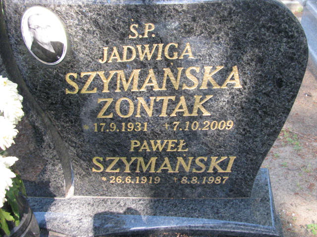 Jadwiga Szymańska Zontak 1931 Bydgoszcz - Grobonet - Wyszukiwarka osób pochowanych