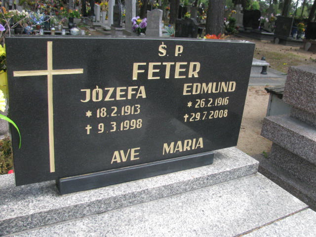 Edmund Feter 1916 Bydgoszcz - Grobonet - Wyszukiwarka osób pochowanych