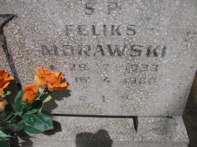 Feliks Morawski 1933 Bydgoszcz - Grobonet - Wyszukiwarka osób pochowanych