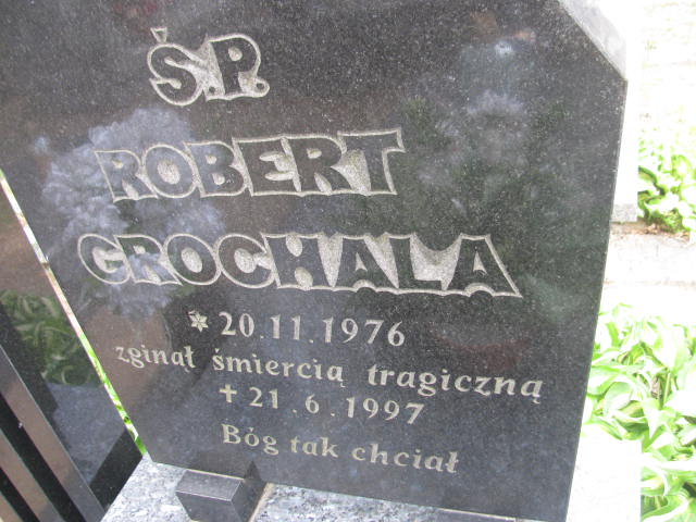 Robert Grochala 1976 Bydgoszcz - Grobonet - Wyszukiwarka osób pochowanych