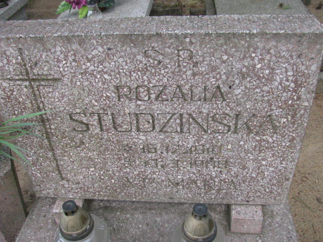 Rozalia Studzińska 1910 Bydgoszcz - Grobonet - Wyszukiwarka osób pochowanych