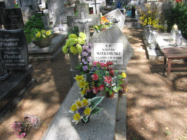 Grób Stefan Witkowski