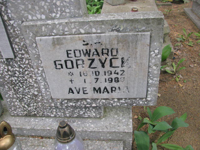 Edward Gorzycki 1942 Bydgoszcz - Grobonet - Wyszukiwarka osób pochowanych
