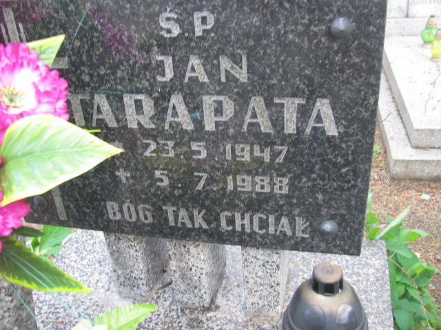 Jan Tarapata 1947 Bydgoszcz - Grobonet - Wyszukiwarka osób pochowanych