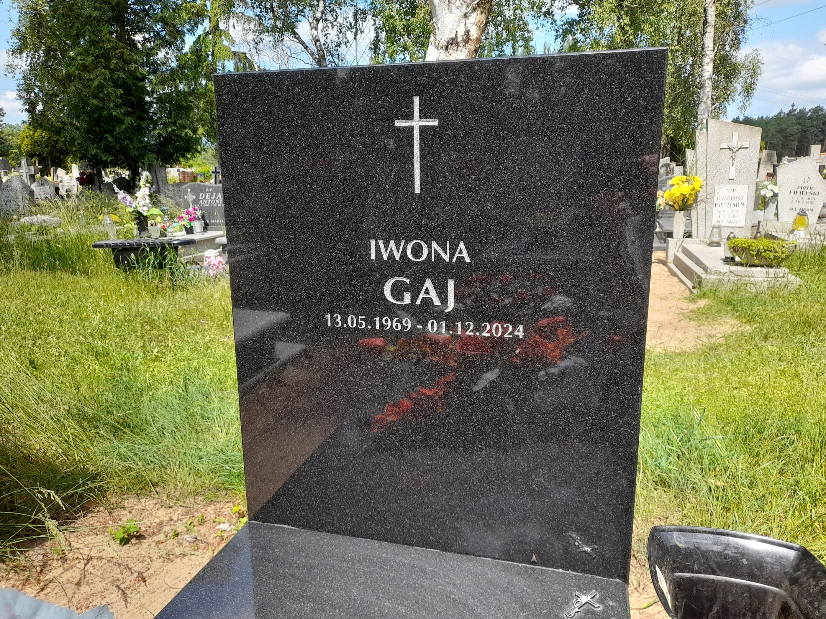 Iwona Gaj 1969 Bydgoszcz - Grobonet - Wyszukiwarka osób pochowanych