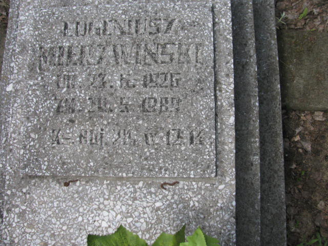 Eugeniusz Mierzwiński 1926 Bydgoszcz - Grobonet - Wyszukiwarka osób pochowanych