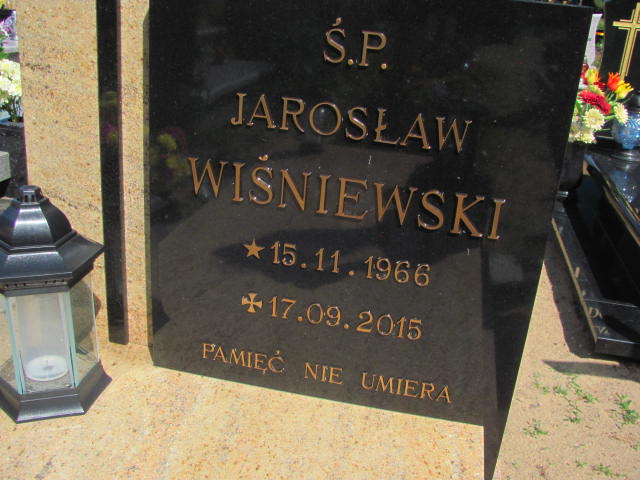 Jarosław Wiśniewski 1966 Bydgoszcz - Grobonet - Wyszukiwarka osób pochowanych