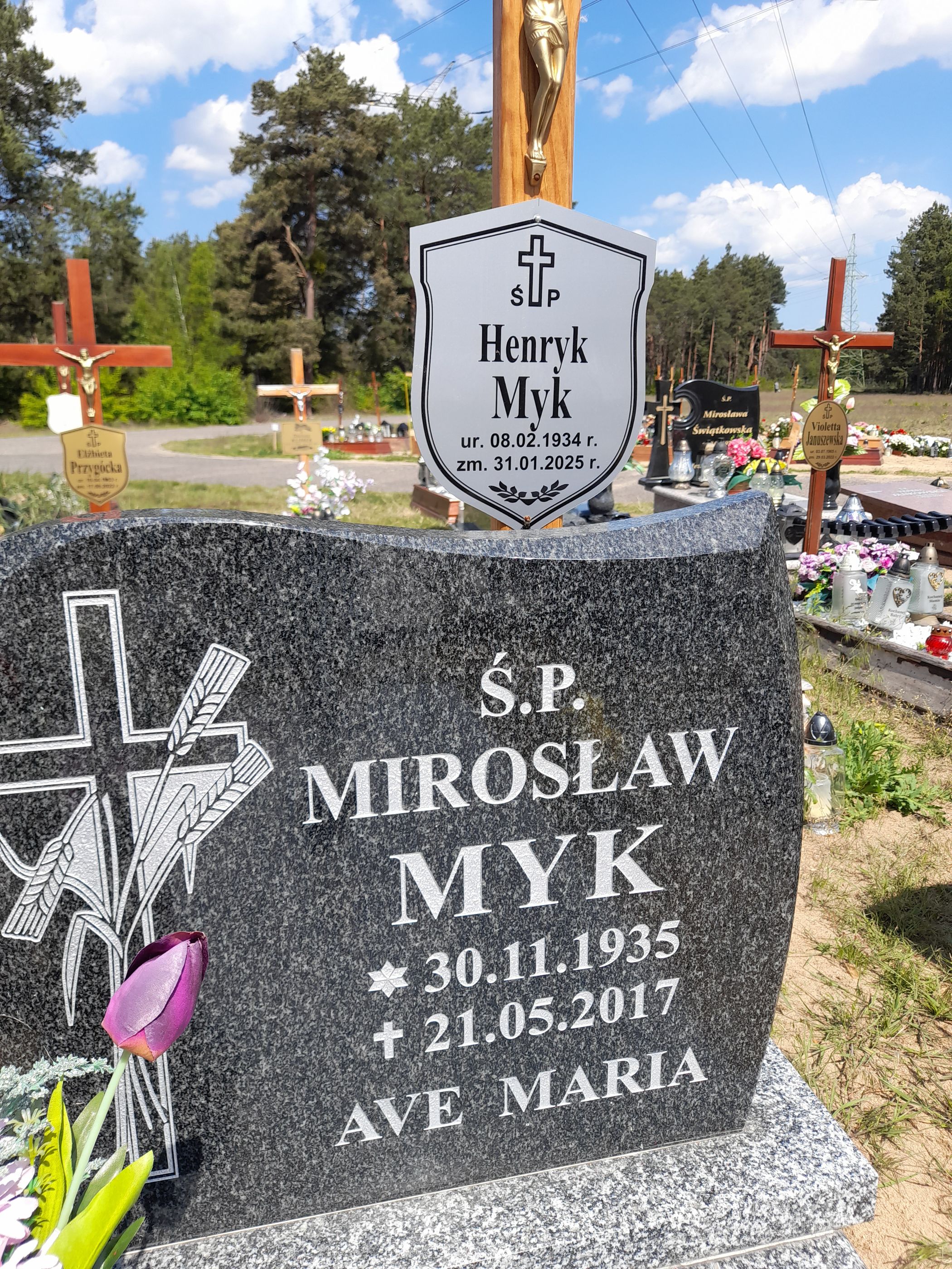 Henryk Myk 1934 Bydgoszcz - Grobonet - Wyszukiwarka osób pochowanych