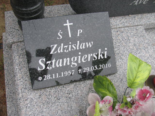 Józef Sztangierski 1920 Bydgoszcz - Grobonet - Wyszukiwarka osób pochowanych