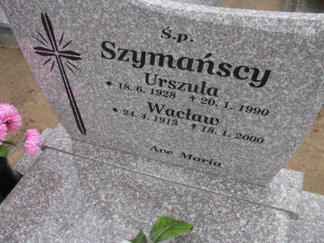 Urszula Szymańska 1928 Bydgoszcz - Grobonet - Wyszukiwarka osób pochowanych
