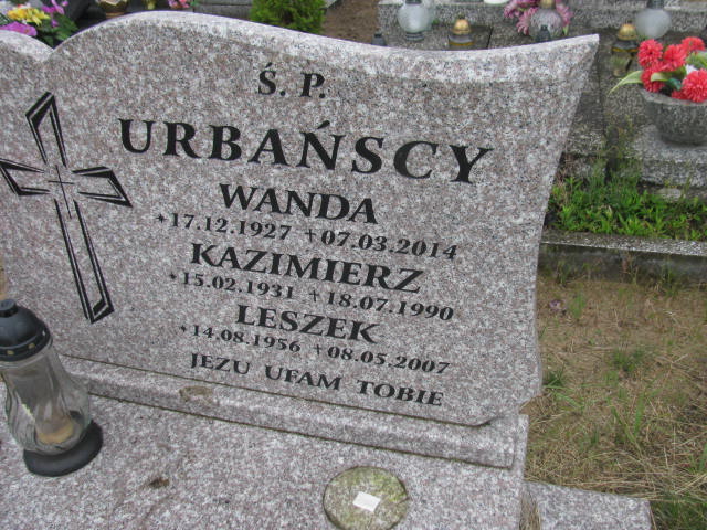 Wanda Urbańska 1927 Bydgoszcz - Grobonet - Wyszukiwarka osób pochowanych