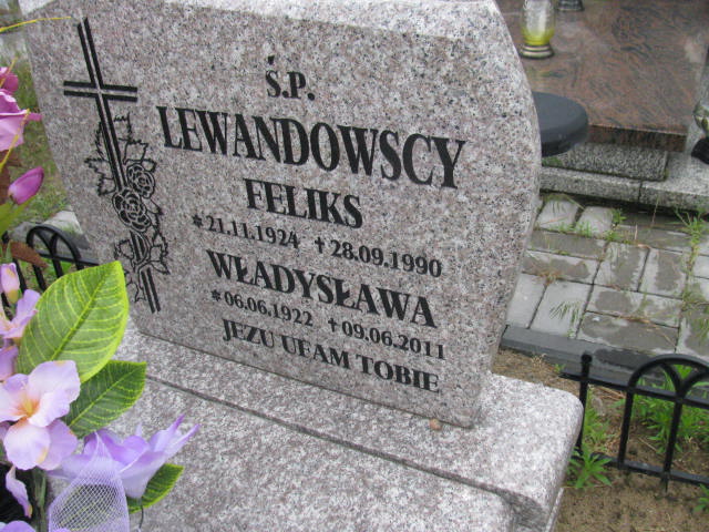 Feliks Lewandowski 1924 Bydgoszcz - Grobonet - Wyszukiwarka osób pochowanych