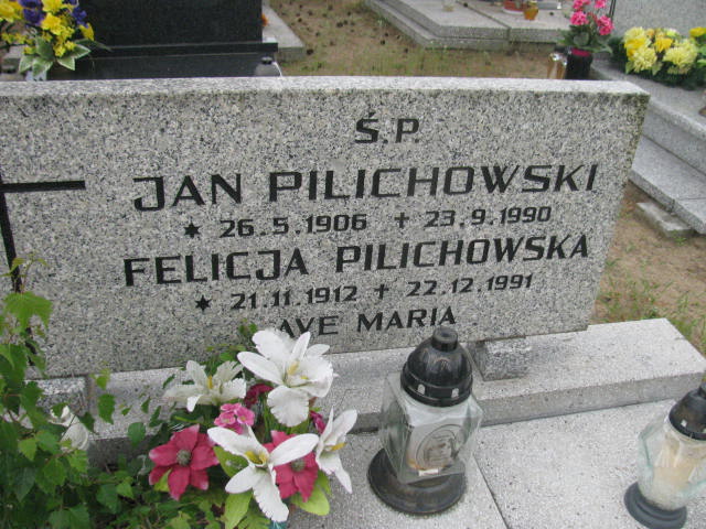 Felicja Pilichowska 1912 Bydgoszcz - Grobonet - Wyszukiwarka osób pochowanych