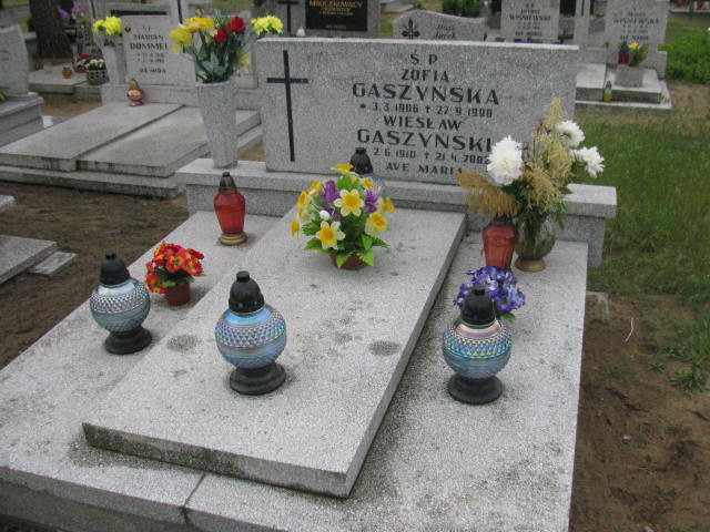 Grób Zofia Gaszyńska
