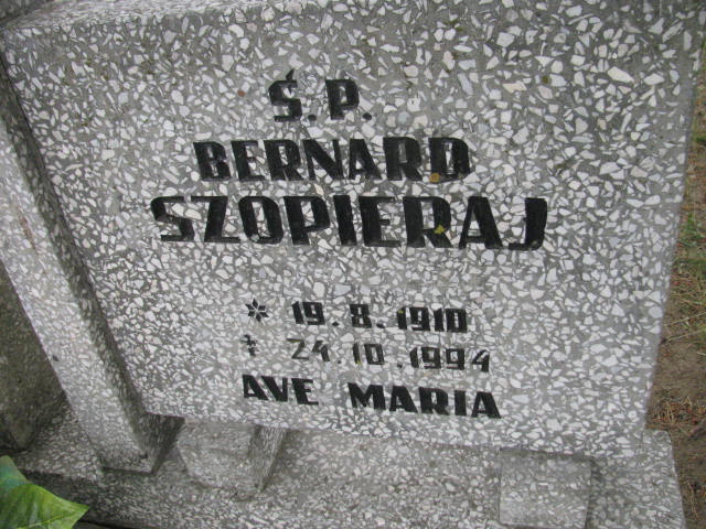 Łucja Szopieraj 1916 Bydgoszcz - Grobonet - Wyszukiwarka osób pochowanych