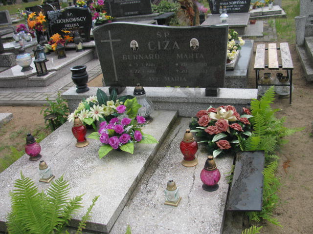 Grób Bernard Ciża