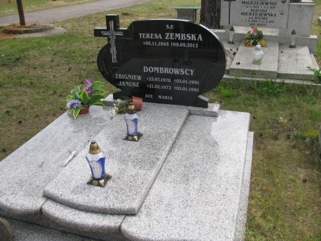 Grób Zbigniew Dombrowski
