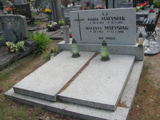 Grób Walenty Matysiak