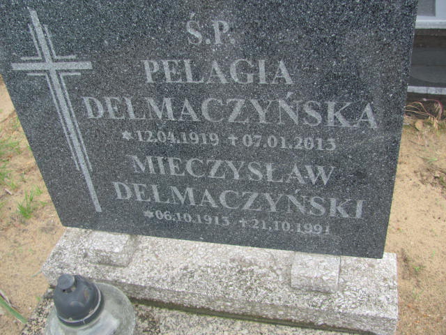 Mieczysław Delmaczyński 1913 Bydgoszcz - Grobonet - Wyszukiwarka osób pochowanych
