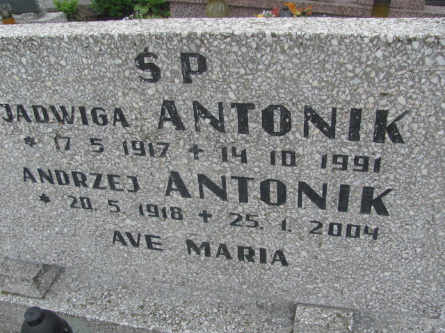 Jadwiga Antonik 1917 Bydgoszcz - Grobonet - Wyszukiwarka osób pochowanych