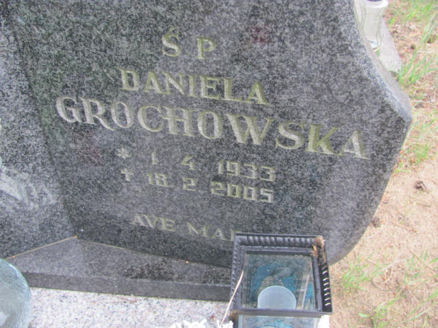 Daniela Grochowska 1933 Bydgoszcz - Grobonet - Wyszukiwarka osób pochowanych