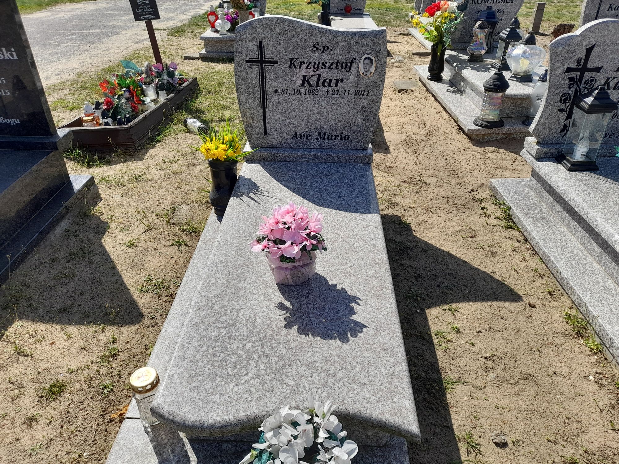 Krzysztof Klar 1962 Bydgoszcz - Grobonet - Wyszukiwarka osób pochowanych