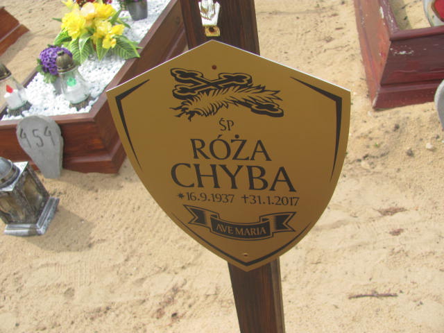 Róża Chyba 1937 Bydgoszcz - Grobonet - Wyszukiwarka osób pochowanych