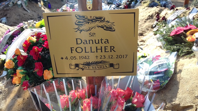 Danuta Follher 1942 Bydgoszcz - Grobonet - Wyszukiwarka osób pochowanych