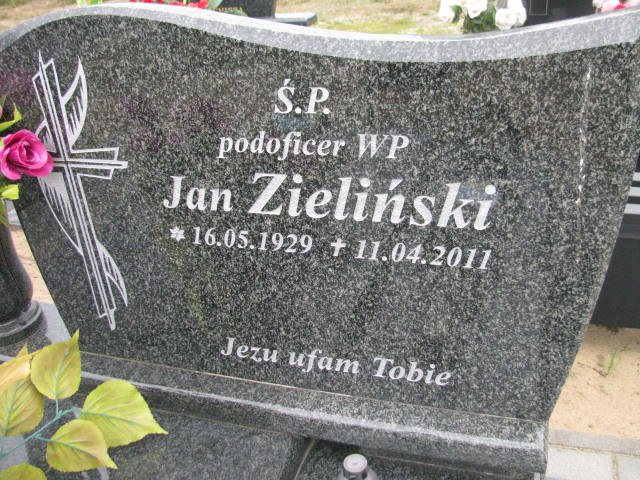 Jan Zieliński 1929 Bydgoszcz - Grobonet - Wyszukiwarka osób pochowanych