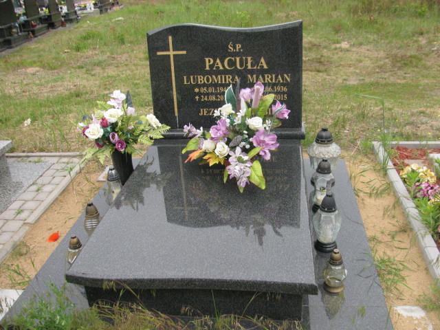 Grób Marian Pacuła