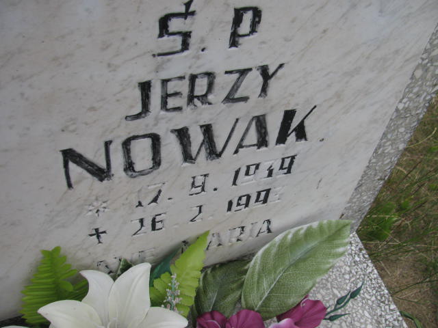 Jerzy Nowak 1939 Bydgoszcz - Grobonet - Wyszukiwarka osób pochowanych