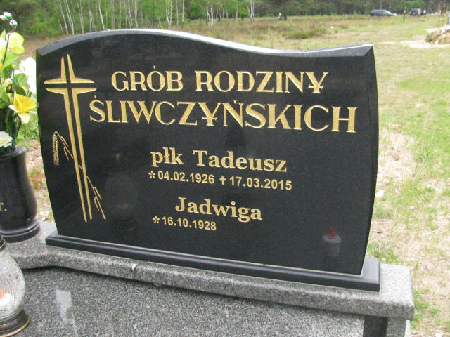 Jadwiga ŚLIWCZYŃSKA 1928 Bydgoszcz - Grobonet - Wyszukiwarka osób pochowanych