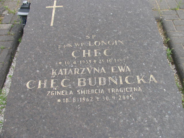 Katarzyna Chęć Budnicka 1962 Bydgoszcz - Grobonet - Wyszukiwarka osób pochowanych
