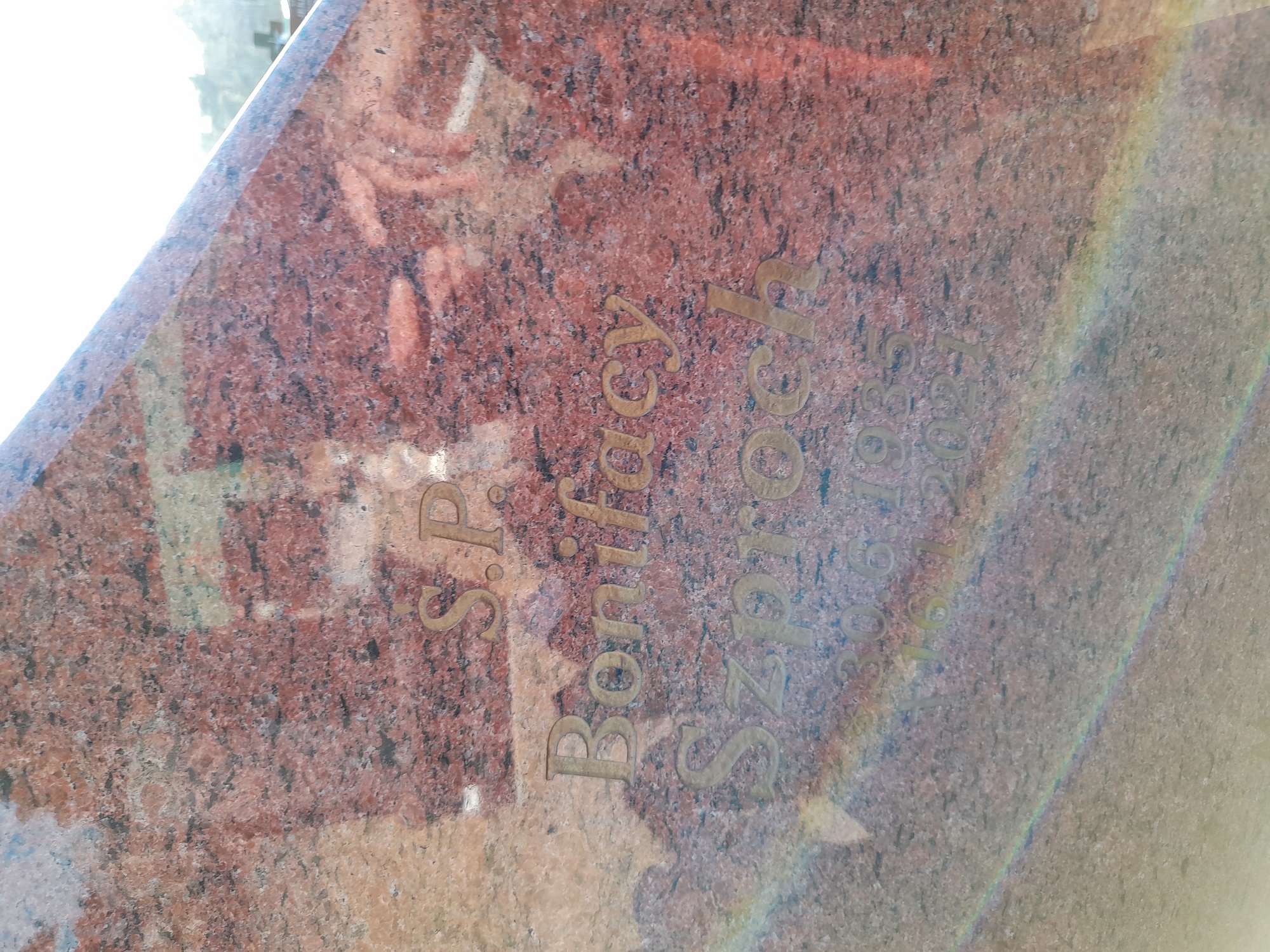 Grób Bonifacy Szproch