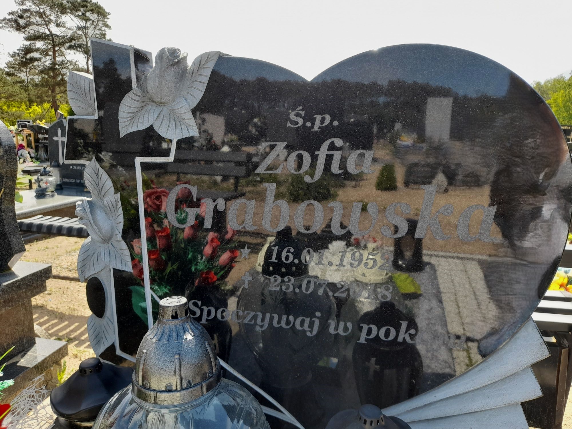 Grób Zofia Grabowska