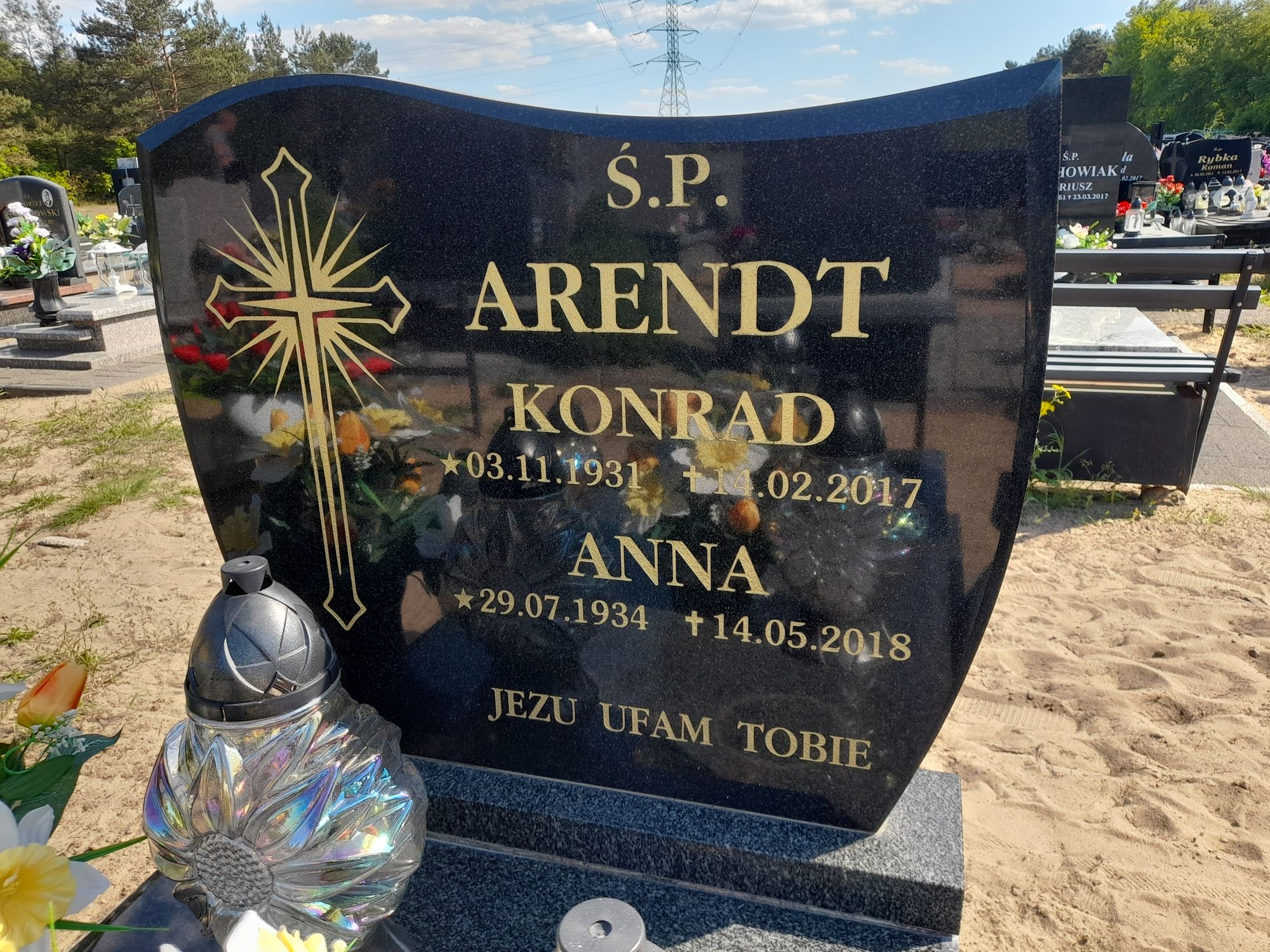 Anna Arendt  1934 Bydgoszcz - Grobonet - Wyszukiwarka osób pochowanych