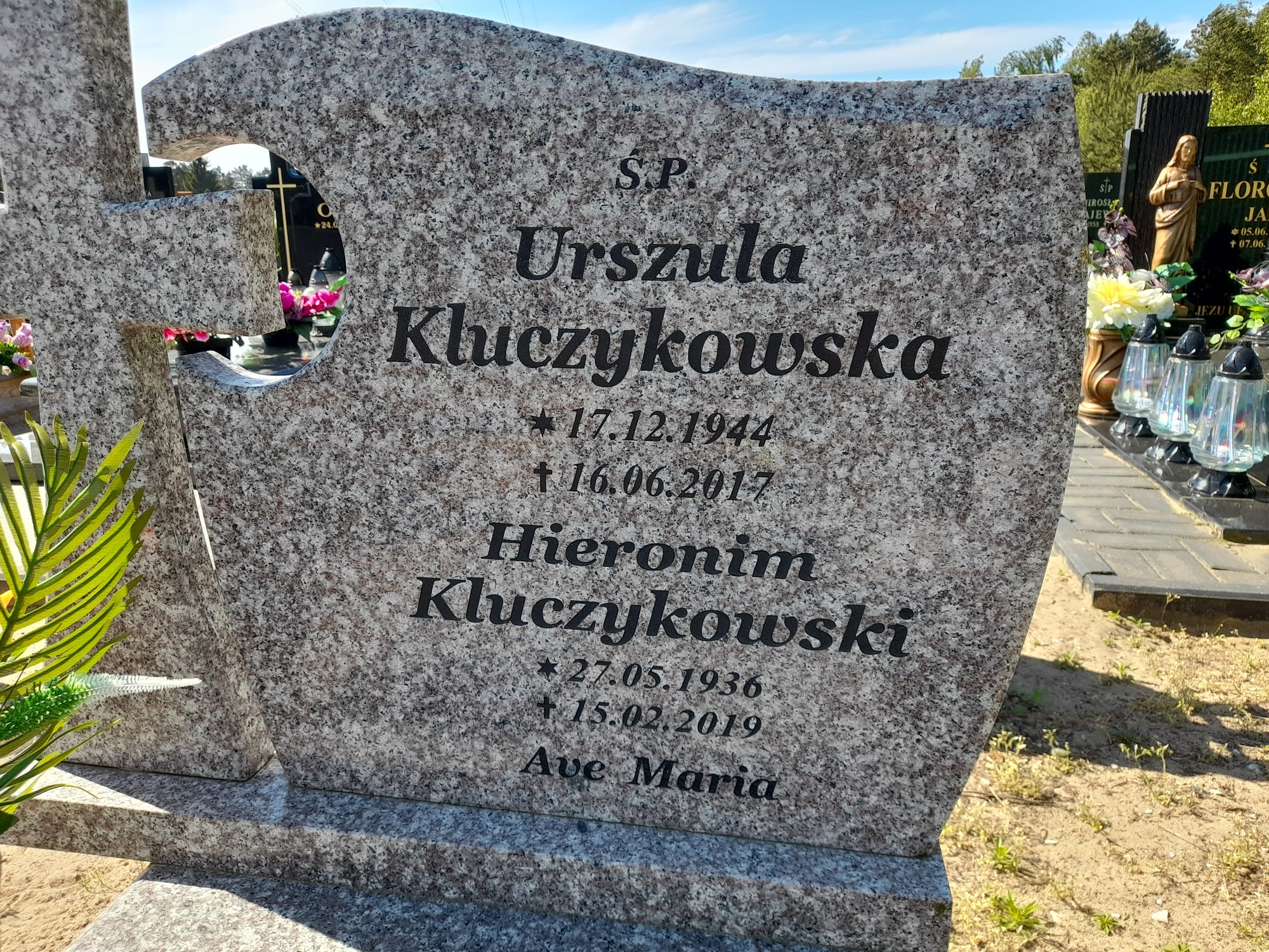 Urszula KLUCZYKOWSKA 1944 Bydgoszcz - Grobonet - Wyszukiwarka osób pochowanych