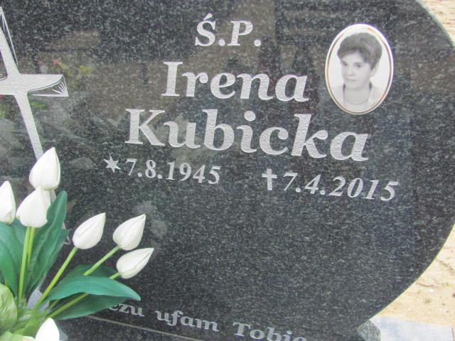 Irena Kubicka 1945 Bydgoszcz - Grobonet - Wyszukiwarka osób pochowanych