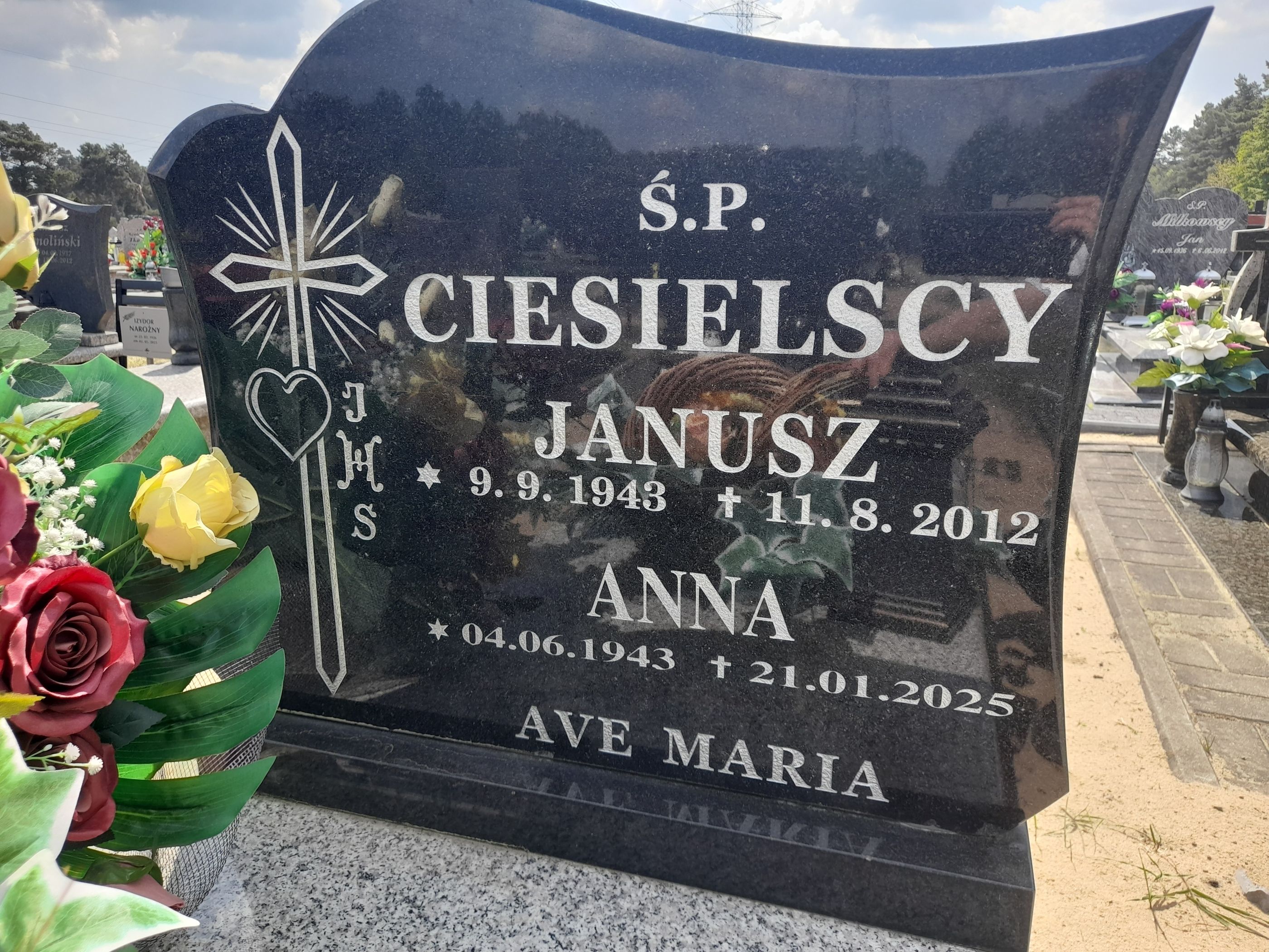 Janusz Ciesielski 1943 Bydgoszcz - Grobonet - Wyszukiwarka osób pochowanych