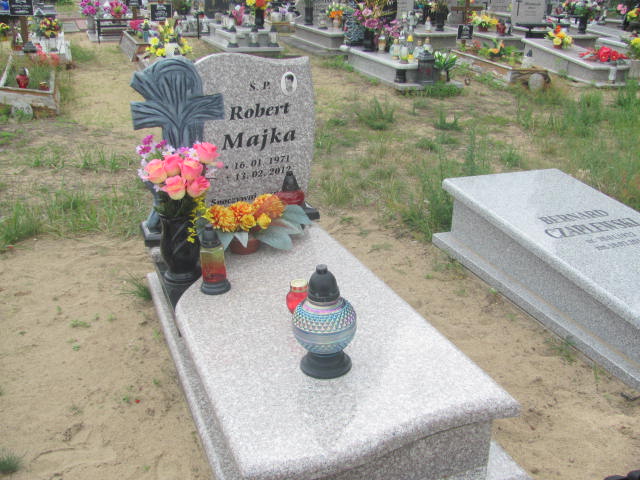 Grób Robert Majka